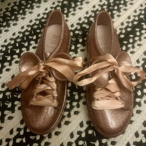 Mini Melissa Pink Minnie Sneakers